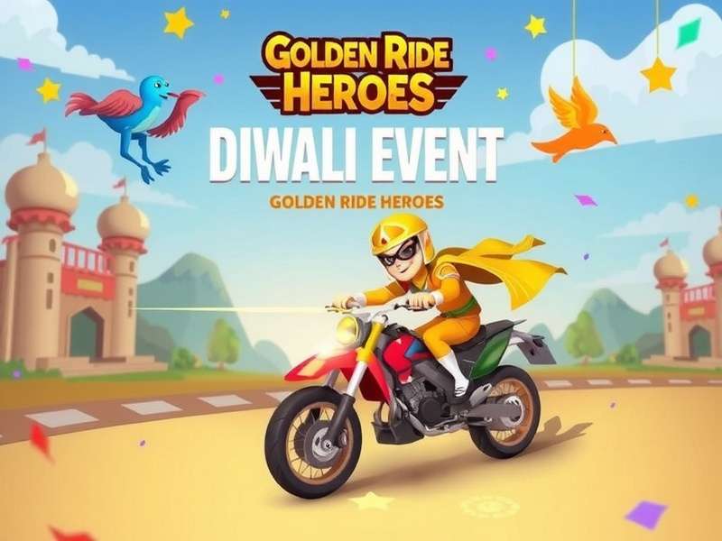 Diwali Festival Event in Golden Ride Heroes Golden Ride Heroes Diwali Event